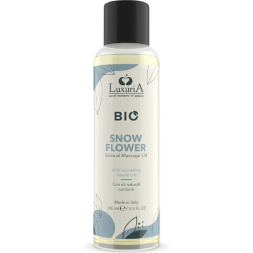 INTIMATELINE LUXURIA – BIO ACEITE MASAJE SNOW FLOWER 100 ML - intimamenities.com