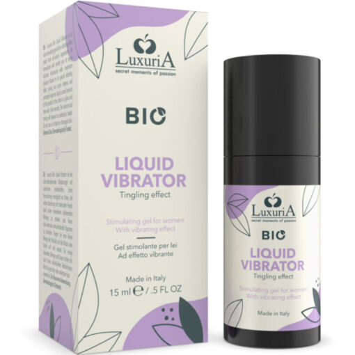 INTIMATELINE LUXURIA – BIO GEL ESTIMULANTE PARA ELLA EFECTO VIBRADOR 15 ML - intimamenities.com