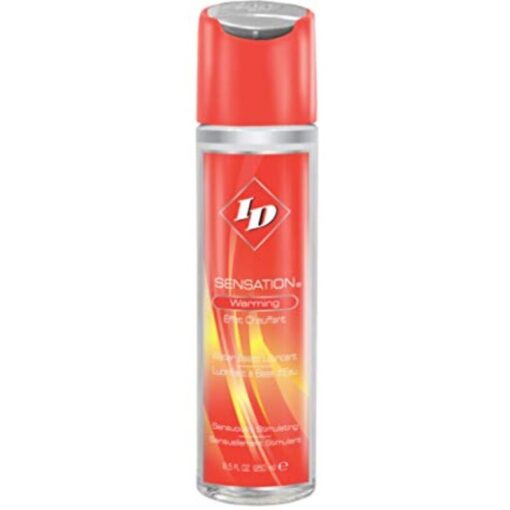 ID SENSATION – LUBRICANTE BASE AGUA EFECTO CALOR 250 ML - intimamenities.com