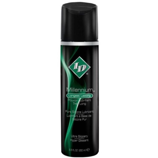 ID MILLENIUM – LUBRICANTE BASE SILICONA LONG LASTING 250 ML - intimamenities.com