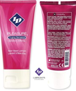 ID PLEASURE – LUBRICANTE BASE AGUA TINGING SENSATION TRAVEL TUBE 60 ML - intimamenities.com