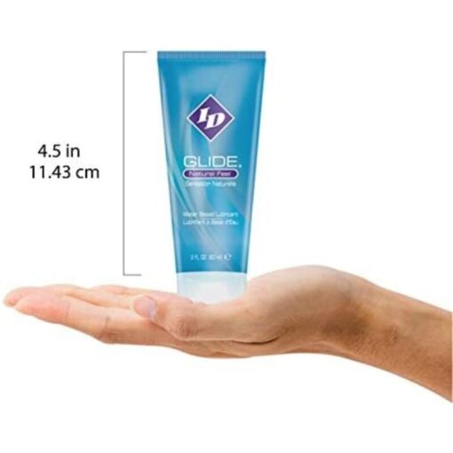 ID GLIDE – LUBRICANTE BASE AGUA ULTRA LONG LASTING TRAVEL TUBE 60 ML - intimamenities.com