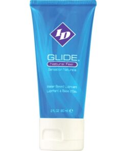 ID GLIDE – LUBRICANTE BASE AGUA ULTRA LONG LASTING TRAVEL TUBE 60 ML - intimamenities.com