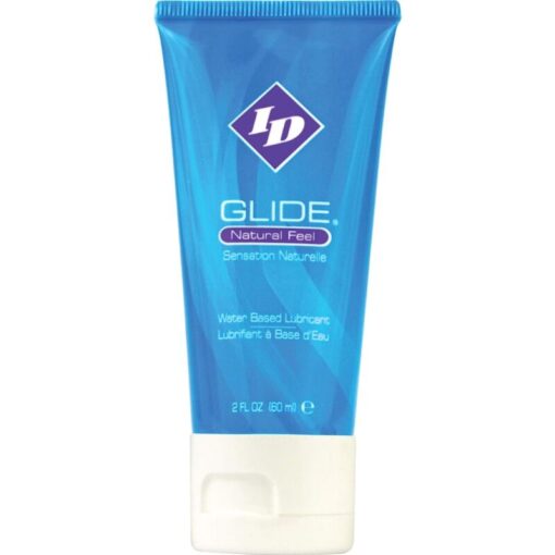 ID GLIDE – LUBRICANTE BASE AGUA ULTRA LONG LASTING TRAVEL TUBE 60 ML - intimamenities.com