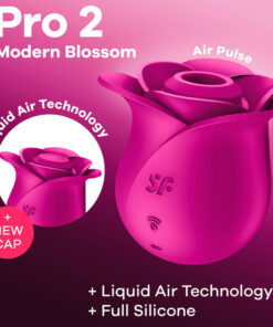 SATISFYER – AIR PULSE PRO 2 MODERN BLOSSOM VIBRADOR - intimamenities.com
