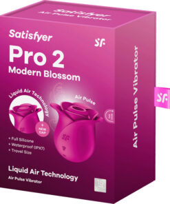 SATISFYER – AIR PULSE PRO 2 MODERN BLOSSOM VIBRADOR - intimamenities.com