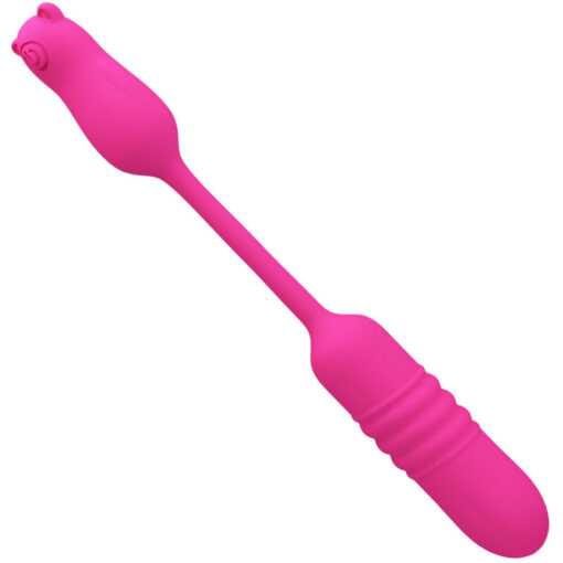 PRETTY LOVE – NOBIKUMA BALA VIBRADORA DE SILICONA ROSA - intimamenities.com