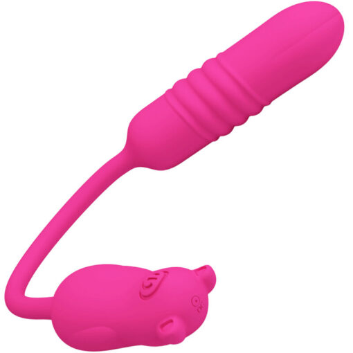 PRETTY LOVE – NOBIKUMA BALA VIBRADORA DE SILICONA ROSA - intimamenities.com
