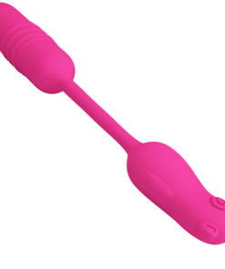 PRETTY LOVE – NOBIKUMA BALA VIBRADORA DE SILICONA ROSA - intimamenities.com
