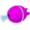 PRETTY LOVE – VIBRADOR DE SILICONA REDONDO GEMINI BALL MORADO - intimamenities.com
