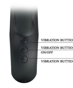 PRETTY LOVE – ANSEL VIBRADOR ESTIMULADOR PUNTO G Y CLITORIS - intimamenities.com