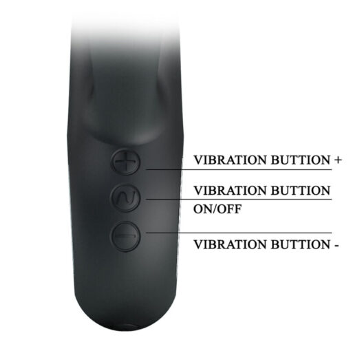 PRETTY LOVE – ANSEL VIBRADOR ESTIMULADOR PUNTO G Y CLITORIS - intimamenities.com