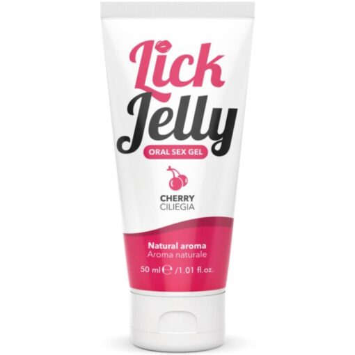 INTIMATELINE – LICK JELLY LUBRICANTE CEREZA 50 ML - intimamenities.com