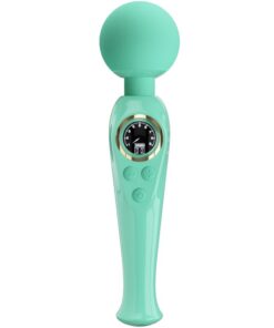 PRETTY LOVE – SKYLER VIBRADOR WAND VERDE - intimamenities.com