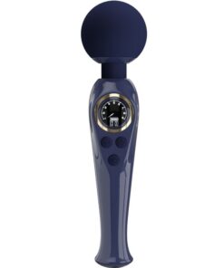 PRETTY LOVE – SKYLER VIBRADOR WAND AZUL - intimamenities.com