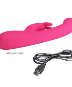PRETTY LOVE – LAMAR VIBRADOR RABBIT & PUNTO G ROSA - intimamenities.com
