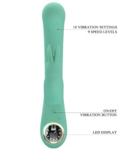 PRETTY LOVE – LAMAR VIBRADOR RABBIT & PUNTO G VERDE - intimamenities.com