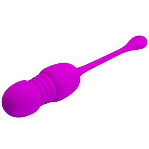PRETTY LOVE – CALLIE HUEVO VIBRADOR RECARGABLE MORADO - intimamenities.com