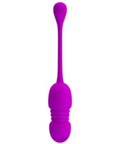 PRETTY LOVE – CALLIE HUEVO VIBRADOR RECARGABLE MORADO - intimamenities.com