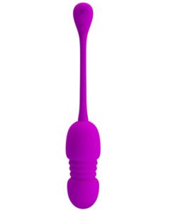PRETTY LOVE – CALLIE HUEVO VIBRADOR RECARGABLE MORADO - intimamenities.com