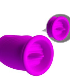 PRETTY LOVE – DAISY HUEVO DUAL VIBRADOR RECARGABLE MORADO - intimamenities.com