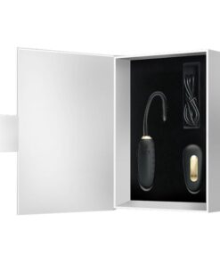 PRETTY LOVE – DOREEN HUEVO VIBRADOR DE LUJO RECARGABLE NEGRO CONTROL REMOTO - intimamenities.com