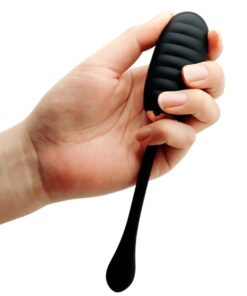 PRETTY LOVE – DOREEN HUEVO VIBRADOR DE LUJO RECARGABLE NEGRO CONTROL REMOTO - intimamenities.com