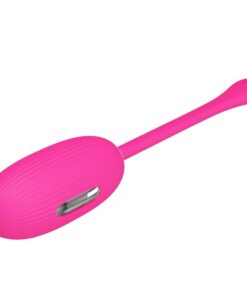 PRETTY LOVE – DOREEN HUEVO VIBRADOR RECARGABLE MAGENTA CONTROL REMOTO - intimamenities.com