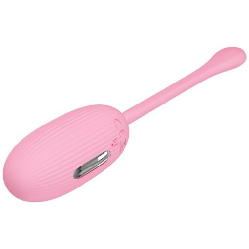 PRETTY LOVE – DOREEN HUEVO VIBRADOR RECARGABLE ROSA - intimamenities.com
