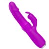 PRETTY LOVE – DOROTHY VIBRADOR CONEJO RECARGABLE MORADO - intimamenities.com