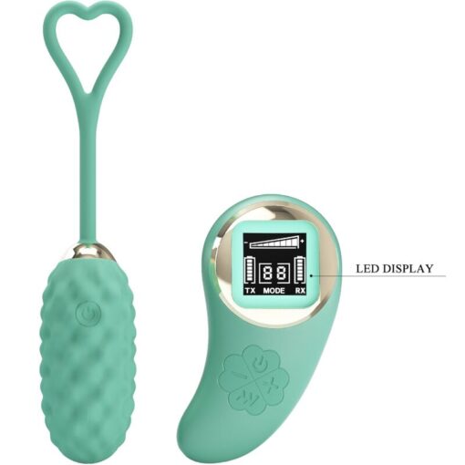 PRETTY LOVE – VIVIAN HUEVO VIBRADOR CONTROL REMOTO VERDE - intimamenities.com
