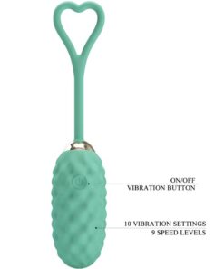 PRETTY LOVE – VIVIAN HUEVO VIBRADOR CONTROL REMOTO VERDE - intimamenities.com