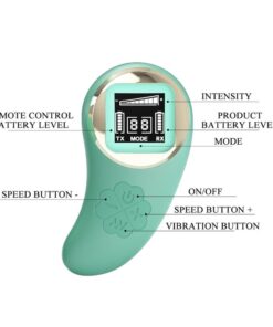 PRETTY LOVE – VIVIAN HUEVO VIBRADOR CONTROL REMOTO VERDE - intimamenities.com