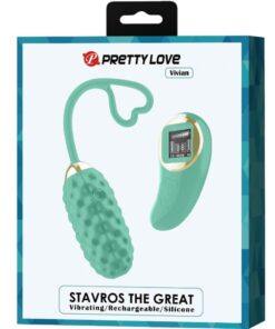PRETTY LOVE – VIVIAN HUEVO VIBRADOR CONTROL REMOTO VERDE - intimamenities.com