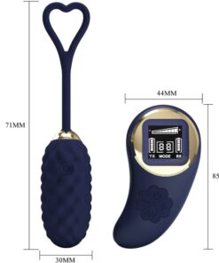 PRETTY LOVE – VIVIAN HUEVO VIBRADOR CONTROL REMOTO AZUL - intimamenities.com