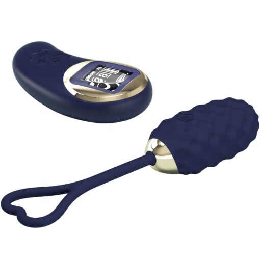 PRETTY LOVE – VIVIAN HUEVO VIBRADOR CONTROL REMOTO AZUL - intimamenities.com