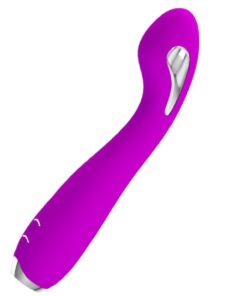 PRETTY LOVE – HECTOR VIBRADOR ELECTROSHOCK RECARGABLE & IMPERMEABLE MORADO - intimamenities.com