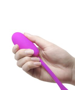PRETTY LOVE – JULIUS HUEVO VIBRADOR IMPERMEBLE & RECARGABLE MORADO - intimamenities.com