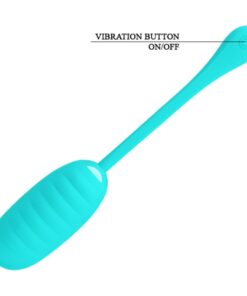 PRETTY LOVE – KIRK HUEVO VIBRADOR RECARGABLE VERDE CLARO - intimamenities.com