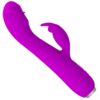 PRETTY LOVE – RACHEL VIBRADOR RECARGABLE CON ONDAS ESTIMULADORAS MORADO - intimamenities.com