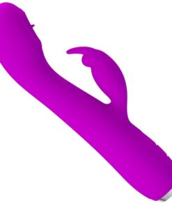 PRETTY LOVE – RACHEL VIBRADOR RECARGABLE CON ONDAS ESTIMULADORAS MORADO - intimamenities.com
