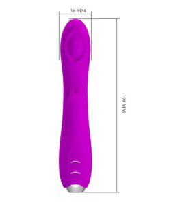 PRETTY LOVE – REGINA VIBRADOR-ONDAS ESTIMULADORAS RECARGABLE MORADO - intimamenities.com