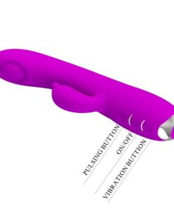 PRETTY LOVE – REGINA VIBRADOR-ONDAS ESTIMULADORAS RECARGABLE MORADO - intimamenities.com