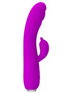 PRETTY LOVE – REGINA VIBRADOR-ONDAS ESTIMULADORAS RECARGABLE MORADO - intimamenities.com