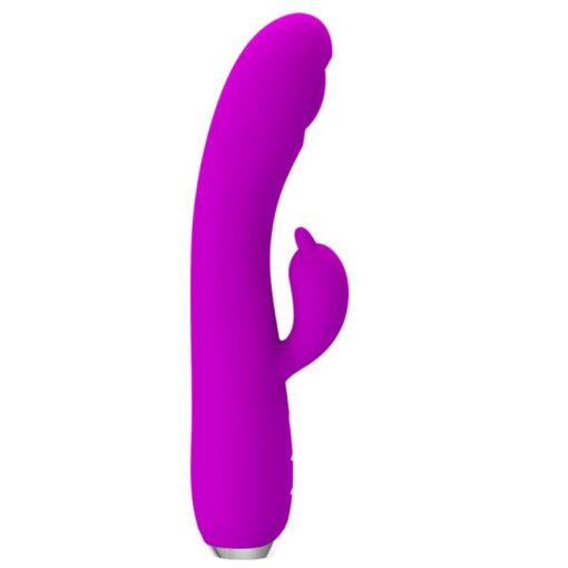 PRETTY LOVE – REGINA VIBRADOR-ONDAS ESTIMULADORAS RECARGABLE MORADO - intimamenities.com