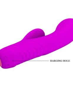 PRETTY LOVE – TIM VIBRADOR RECARGABLE MORADO - intimamenities.com