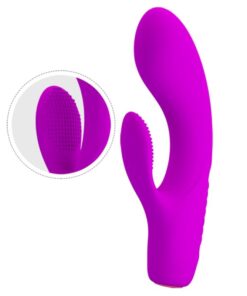 PRETTY LOVE – TIM VIBRADOR RECARGABLE MORADO - intimamenities.com