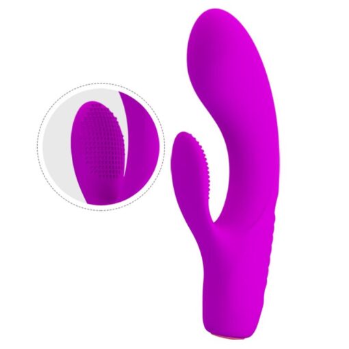 PRETTY LOVE – TIM VIBRADOR RECARGABLE MORADO - intimamenities.com