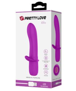 PRETTY LOVE – TROY VIBRADOR RECARGABLE MORADO - intimamenities.com