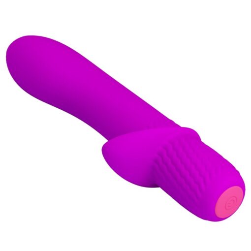 PRETTY LOVE – TROY VIBRADOR RECARGABLE MORADO - intimamenities.com